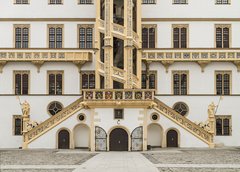 Fassade des Schloss Hartenfels