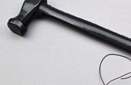 Monica Bonvicini, Leather Hammer # 1, 2004