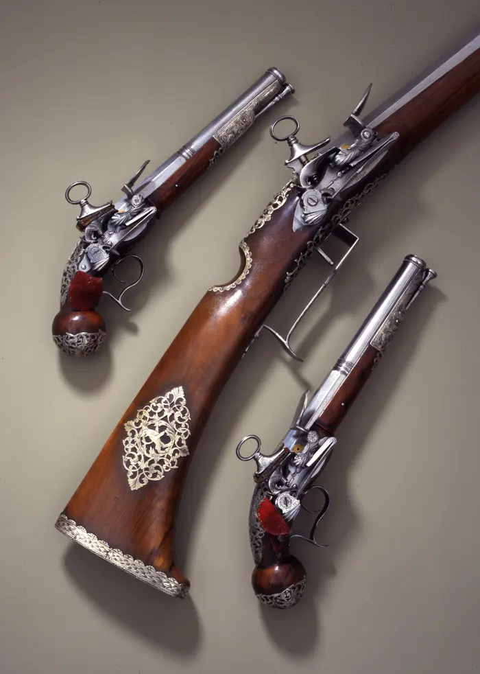 Garnitur Schnappschlossfeuerwaffen