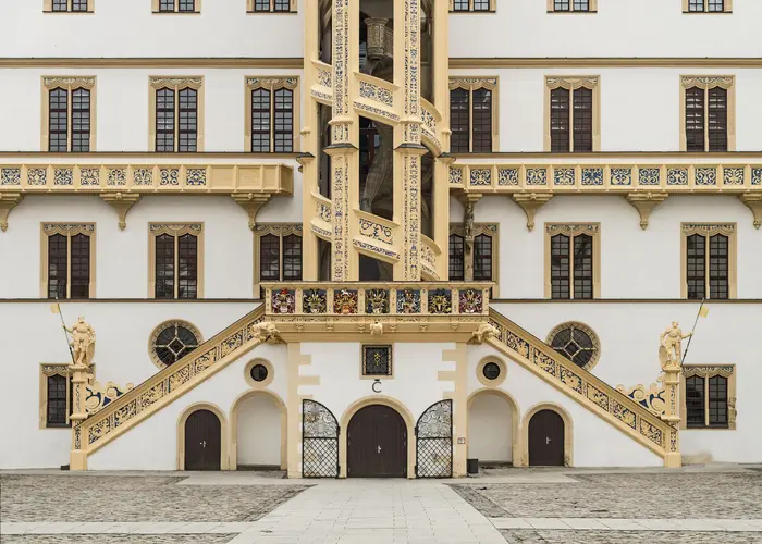 Fassade des Schloss Hartenfels