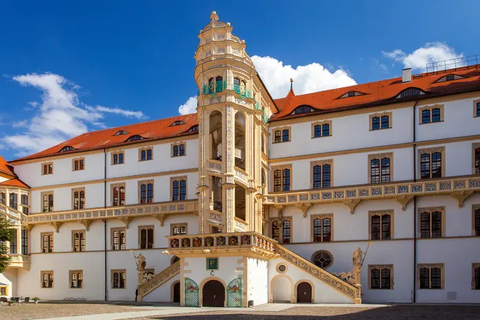 Fassade des Schloss Hartenfels